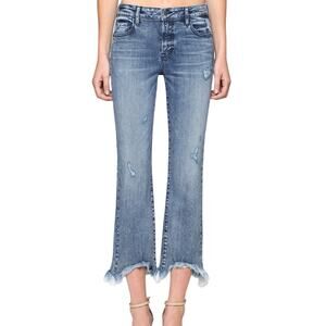 Hidden Hidden Happy Mid Rise Cropped Flare HD3775C-M sz 24